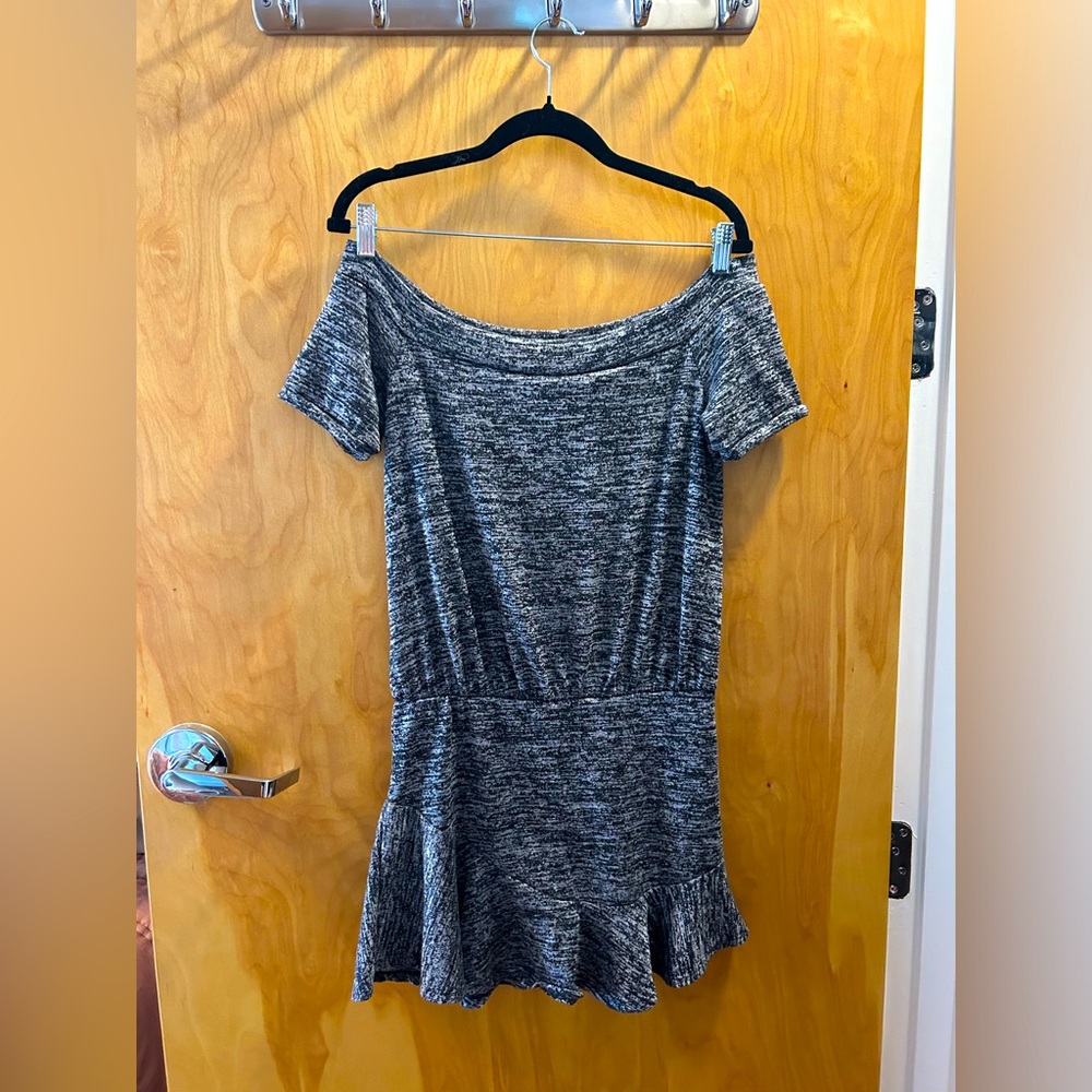 Off the shoulder dress/skort